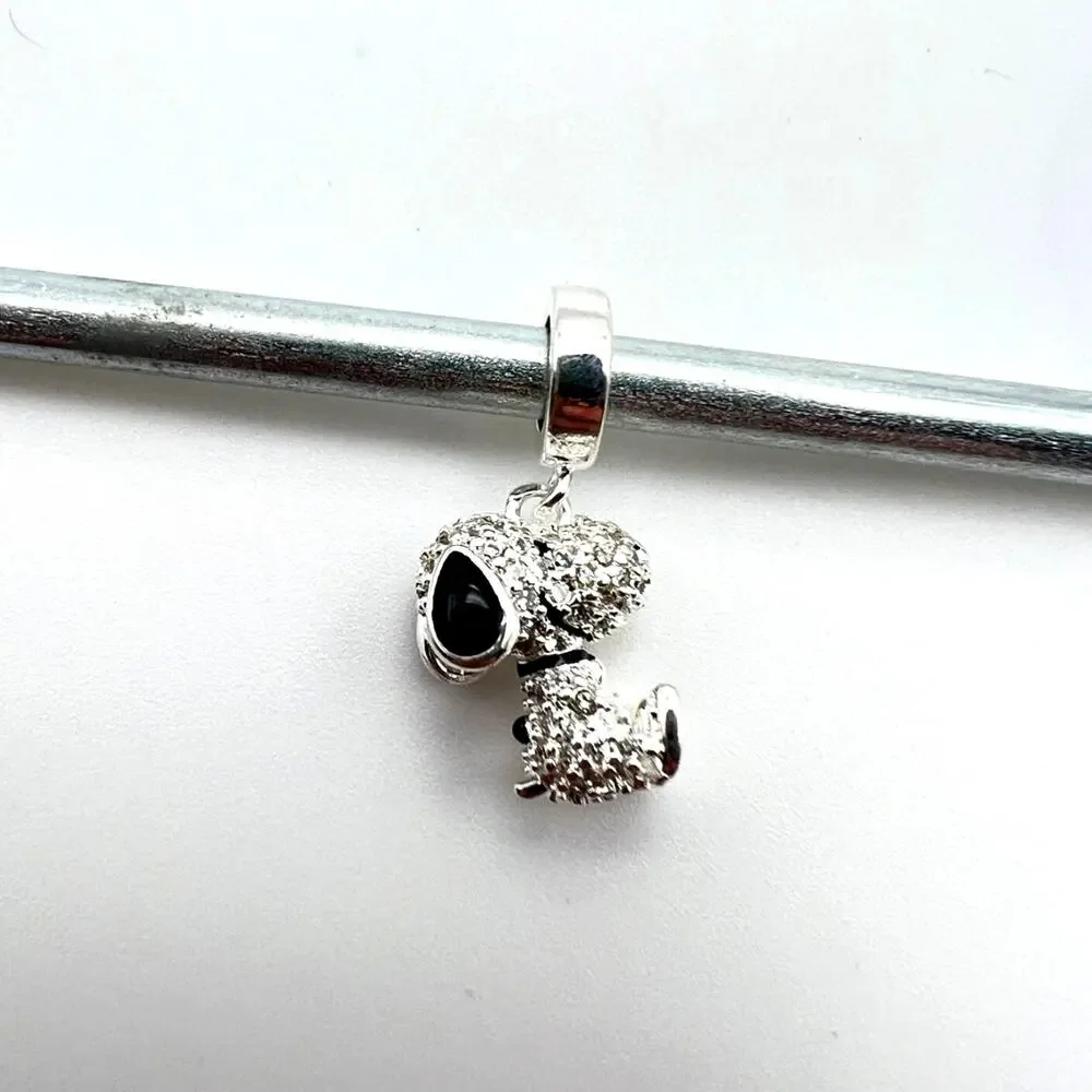 NEW Snoopy & Woodstock Charm for European Bracelet